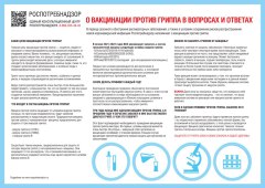 О вакцинации против гриппа в вопросах и ответах
