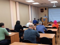 Лекционное занятие проводит Н. Вербецкий
