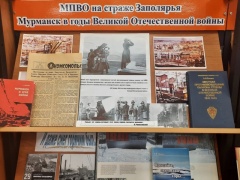 Выставка в библиотеке УМЦ по ГО и ЧС